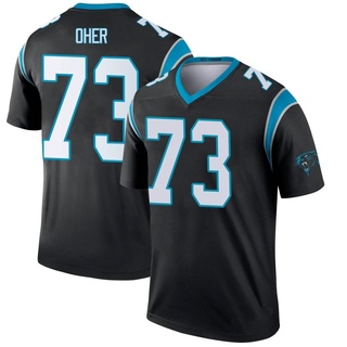 Legend Michael Oher Men's Carolina Panthers Jersey - Black