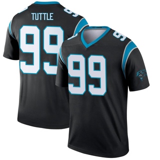 Legend Shy Tuttle Men's Carolina Panthers Jersey - Black