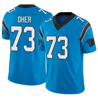 Limited Michael Oher Men's Carolina Panthers Vapor F.U.S.E. Jersey - Blue