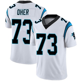 Limited Michael Oher Men's Carolina Panthers Vapor Untouchable Jersey - White