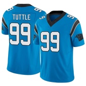 Limited Shy Tuttle Youth Carolina Panthers Vapor F.U.S.E. Jersey - Blue